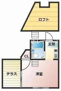 プチグレイス塚口壱番館【1階】の間取り