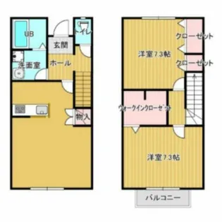 セントラル前芝【108号室】の間取り