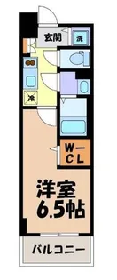 エスリード栄エステージ【7階】の間取り