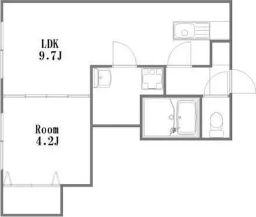 第3コーポラス新世界【2階】の間取り