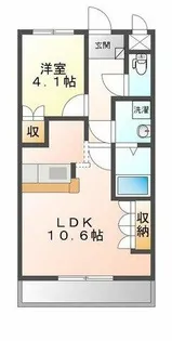 Emeraude【1階】の間取り