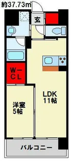 福岡県北九州市八幡東区槻田2丁目【マンション】の間取り