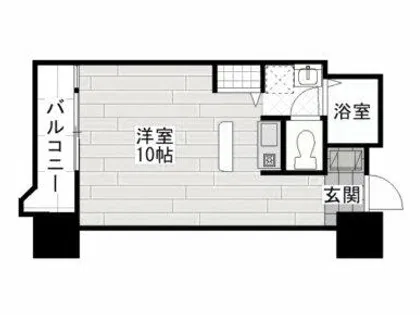 メゾンガーデンプラザ【6階】の間取り
