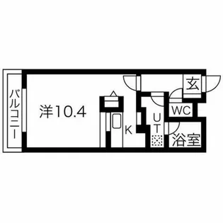 マリオン桑園【3階】の間取り
