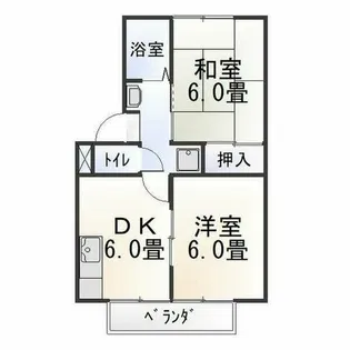 アーバン東蔵前【1階】の間取り