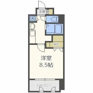 KAISEI本町通【5階】の間取り