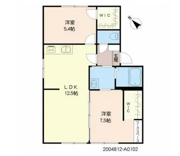 フレグランス ロペ【1階】の間取り