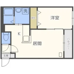グランラヴィーヌ八軒【4階】の間取り