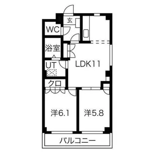 Sogno【1階】の間取り