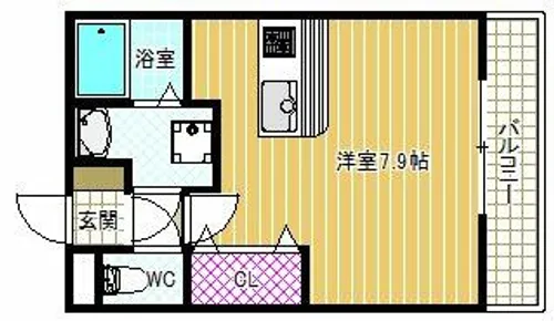 ソレイユ【2階】の間取り