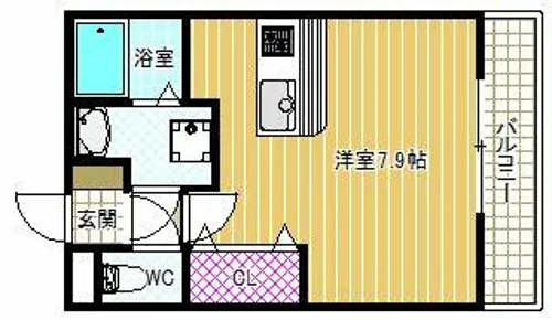 ソレイユ【2階】の間取り