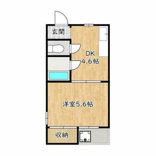 大阪府大阪狭山市西山台3丁目【マンション】の間取り