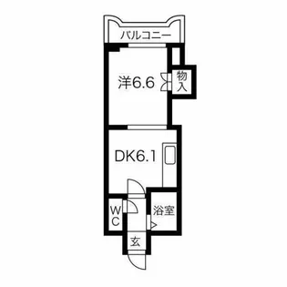 ティアラ手稲本町【5階】の間取り