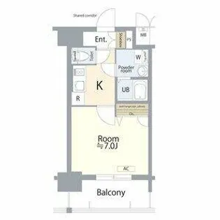 エスリード大須観音プリモ【4階】の間取り