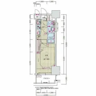 プレサンス上前津オレシア【3階】の間取り