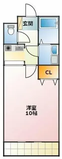 ディアコート木【102号室】の間取り