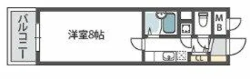 フィレンツェ【4階】の間取り