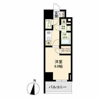 M-Luxe丸の内【0603号室】の間取り