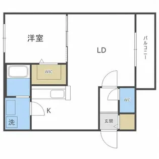 Pinot Noir (ピノ・ノワール)【301号室】の間取り