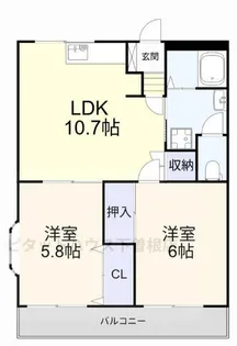 エトワール・HANDA壱番館【205号室】の間取り