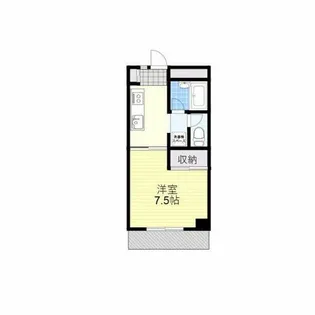 シャトーハティ【4階】の間取り