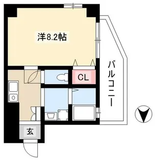 オリジン社が丘【306号室】の間取り
