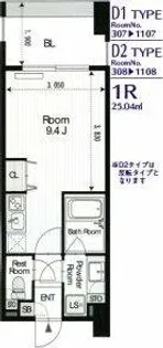 グラン・アベニュー西大須【9階】の間取り