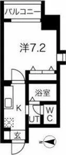 チェルトヴィータ【7階】の間取り