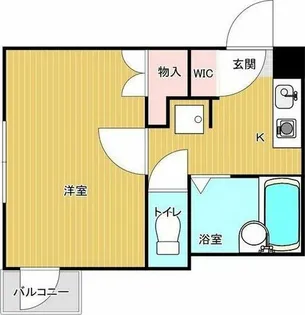 パレ千郷【5階】の間取り
