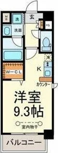 Z・R東別院【3階】の間取り