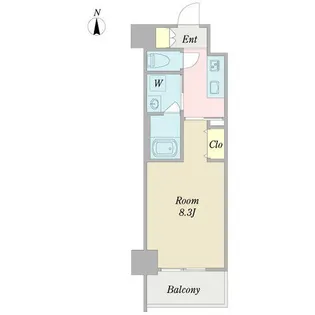 アルトロゼ名古屋【0202号室】の間取り