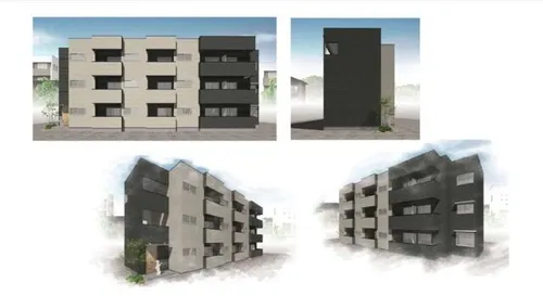 福岡県福岡市東区香椎駅前3丁目【アパート】の外観