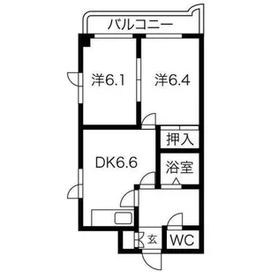 ティアラ手稲本町【11階】の間取り
