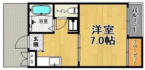 ハイツアベイユ【2階】の間取り