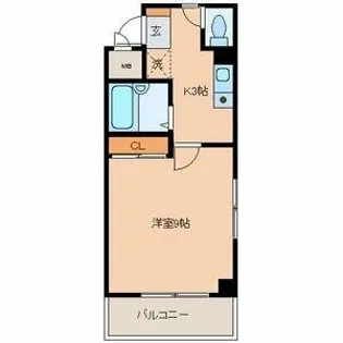 BERG瓦町【4階】の間取り