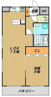 エクセル菅原【6階】の間取り