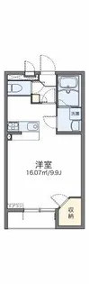 レオネクストモーニングローリー【2階】の間取り