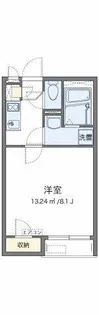 レオネクストおとがわⅡ【1階】の間取り