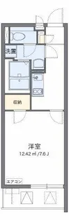 クレイノ矢南【2階】の間取り