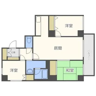 ファミール宮ケ丘【604号室】の間取り