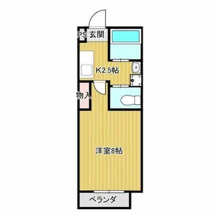 DiasTown大清水【1階】の間取り