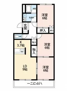 プリマヴェイラⅡ【303号室】の間取り