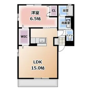 グリーンシード C【101号室】の間取り