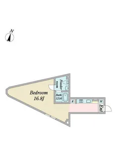 COZY岡崎柱町【0501号室】の間取り