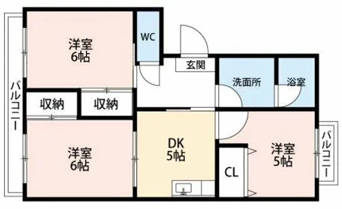 グランドゥール須田【308号室】の間取り