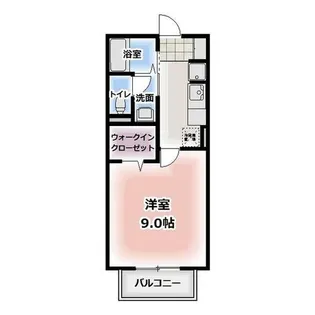 ヴォラーレⅠ【207号室】の間取り