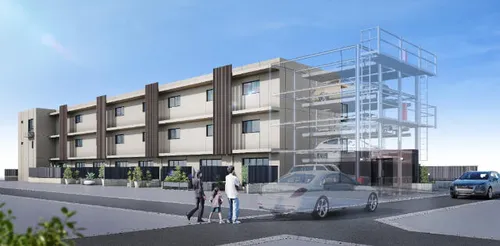 レジデンシャルジェム姪浜駅【1階】の外観