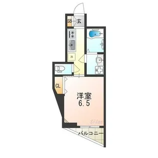 グラマシー京都【2階】の間取り