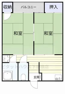 美穂荘【103号室】の間取り