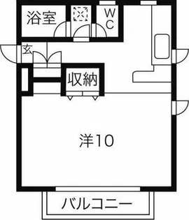 ウェルネス【3階】の間取り